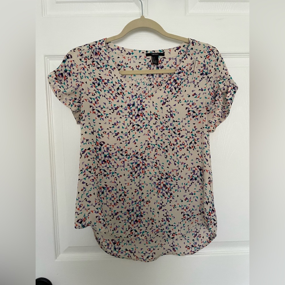 Womens Forever 21 multi color shirt size small